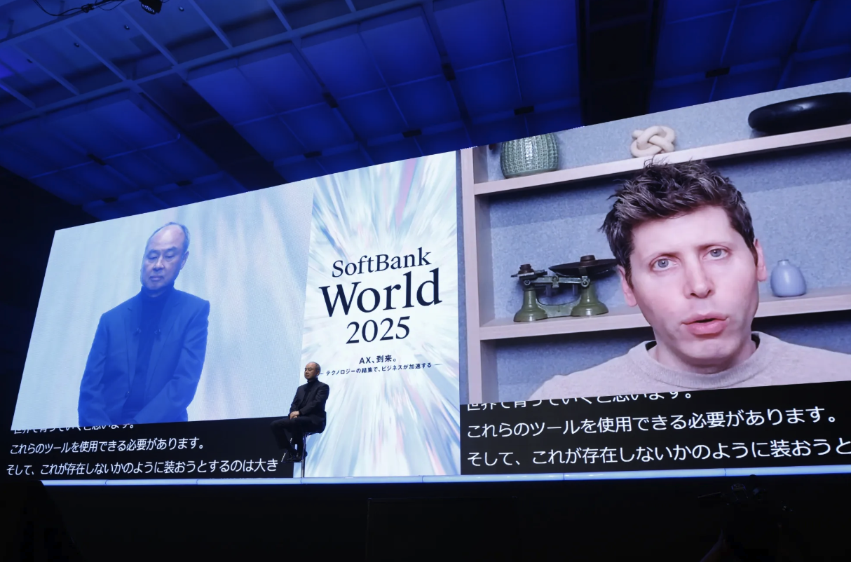 奥尔特曼对话孙正义：AI需求无限，计划部署10亿智能体