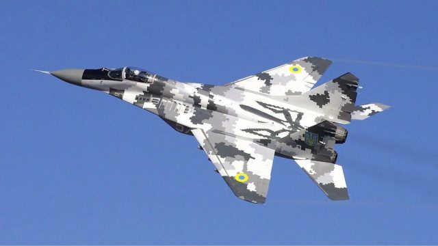俄罗斯称防空系统击落了一架乌克兰 MiG-29