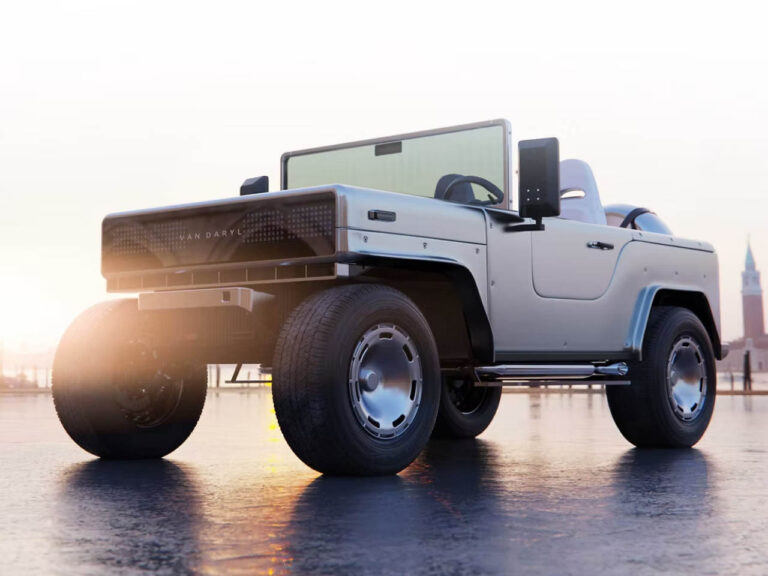 War Truck 是一款基于久经考验的越南战争吉普车的开放式配置 restomod EV