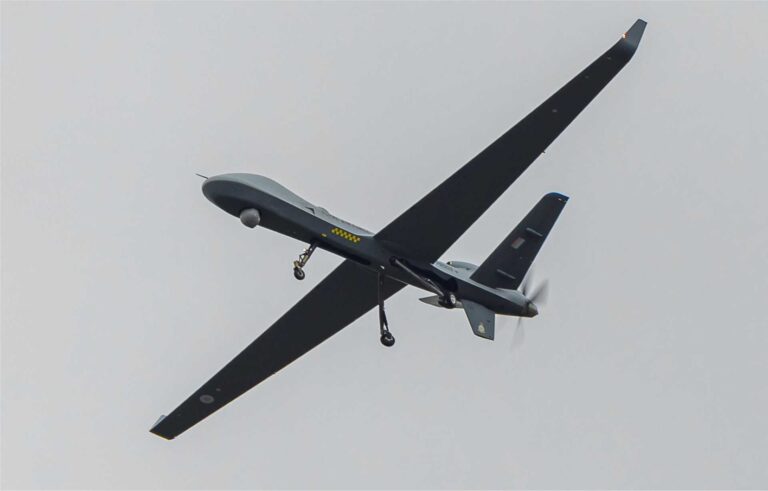 英国皇家空军对其新型 Protector RG1 遥控飞行系统进行飞行测试