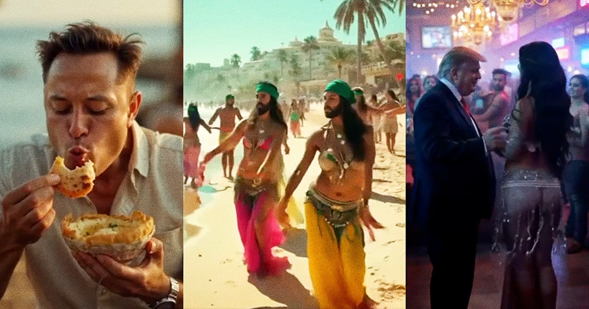 特朗普发布 AI 生成的性别酷儿肚皮舞者嬉戏视频