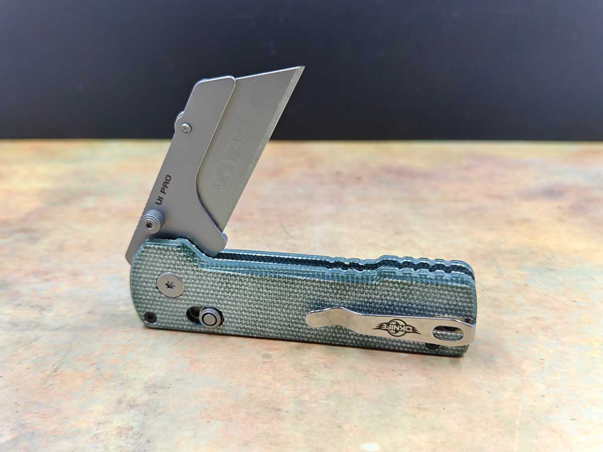 OKNIFE U1 Pro 美工刀评测 – 具有隐藏功能的实心刀