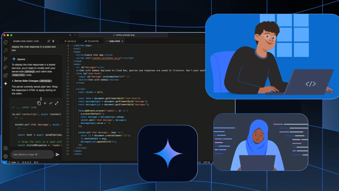 Google 的免费 Gemini Code Assist 具有超高的使用限制