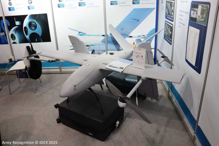 中国新型 EV390 垂直起飞无人机 加强其监视和测绘能力