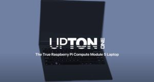 Argon40 调侃了搭载 Raspberry Pi Compute Module 5 的 Upton One 笔记本电脑