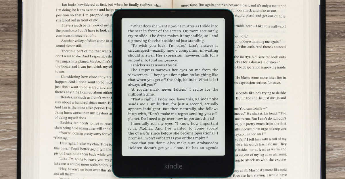 亚马逊最新的 Kindle Paperwhite 几乎与其迄今为止的最佳价格持平