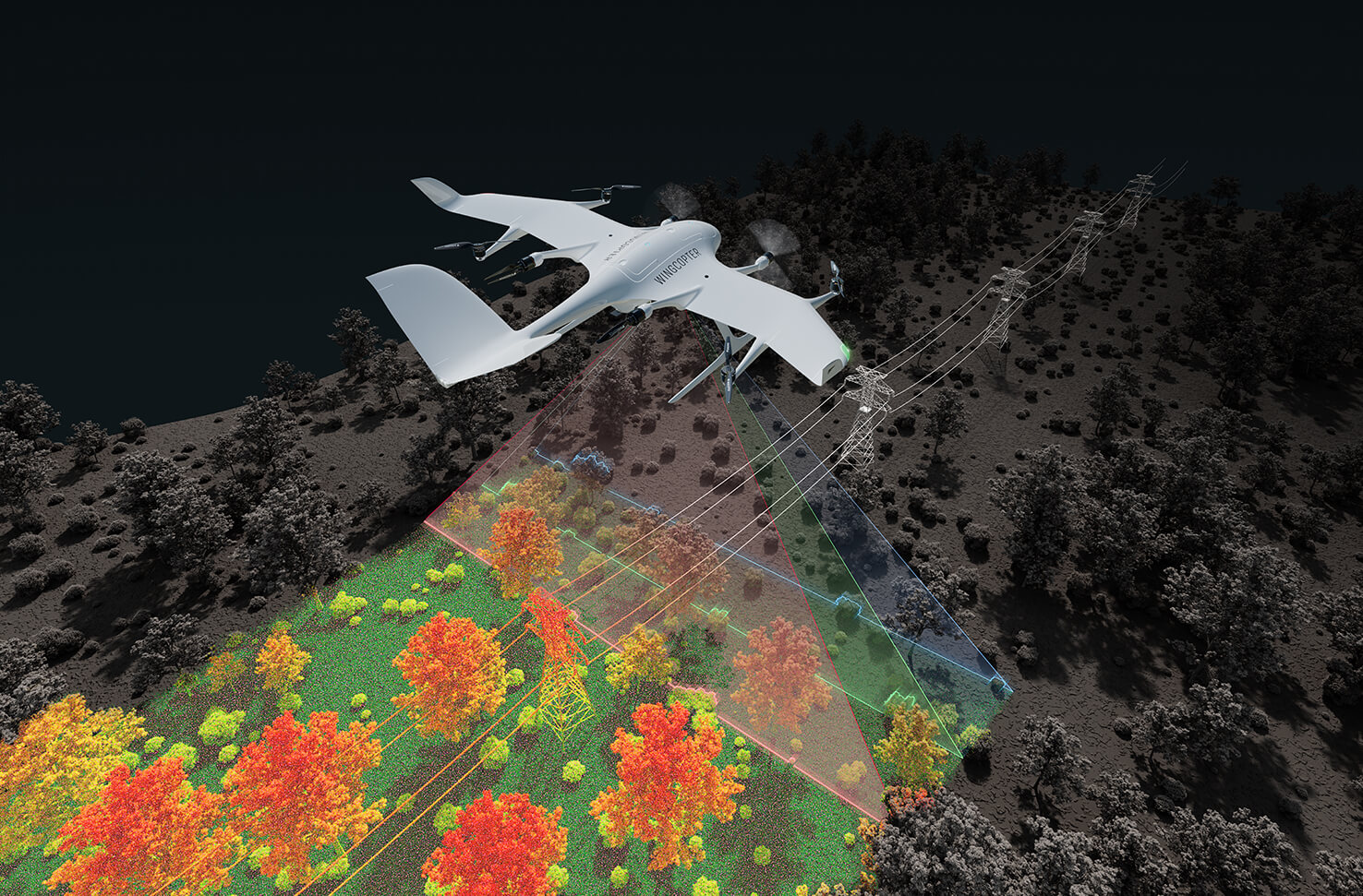 Wingcopter 将应用范围扩展到远程 LiDAR 测量