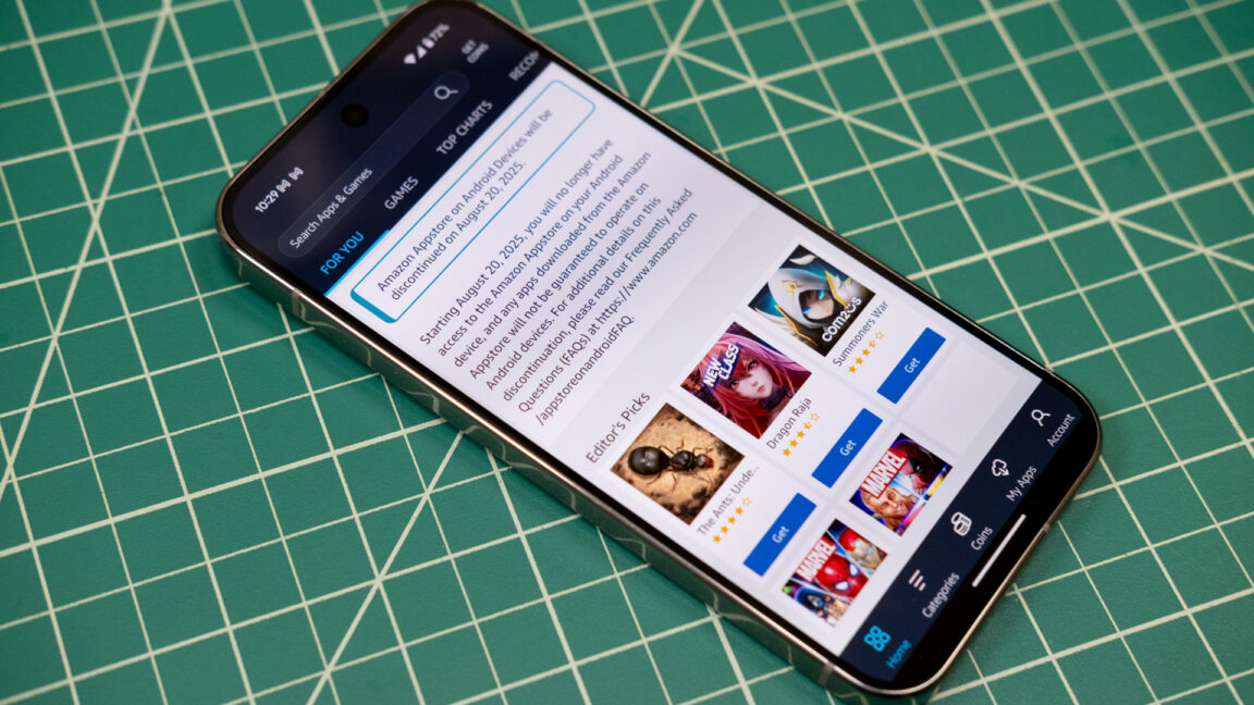 亚马逊想起它有一个 Android 应用商店，就扼杀了它