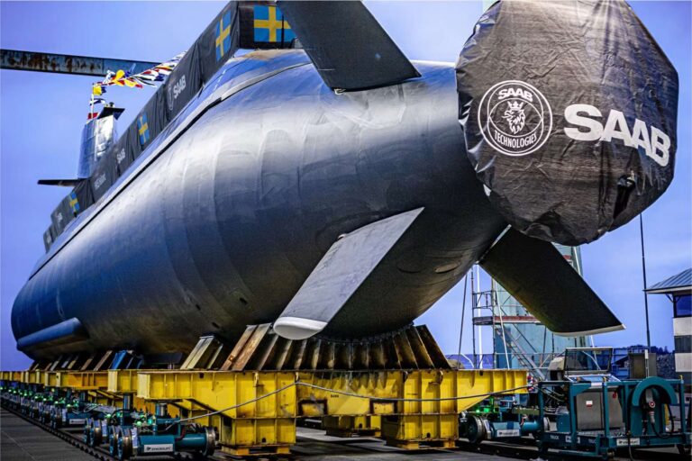 Saab 推出升级后的 HMS Halland 号，加强瑞典的潜艇舰队实力