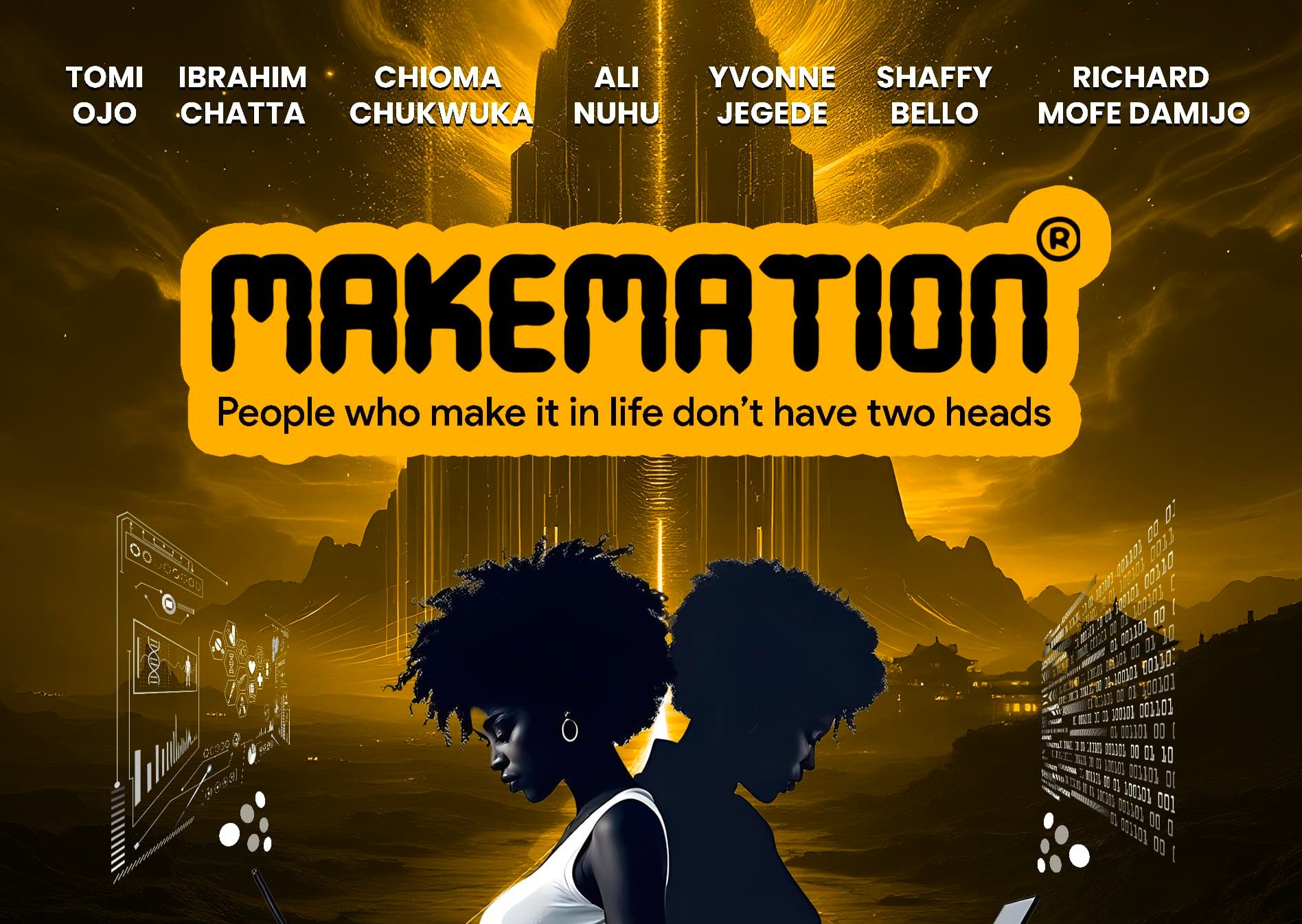 AI 电影《Makemation》将于 4 月 18 日首映 — 由 RMD 主演 Shaffy Bello