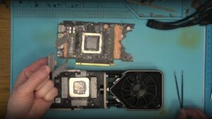 技术人员警告不要使用铜模组 GPU，修复组件损坏的 RTX 3080
