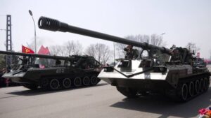 对朝鲜 M-1989 Koksan SPH 的打击首次可视化