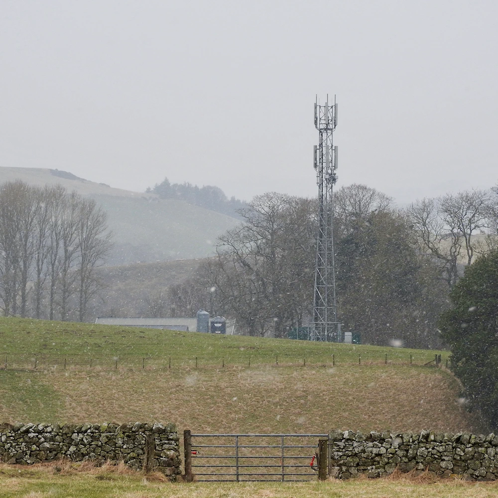 10 项政府资助的 4G 移动天线杆升级在苏格兰上线