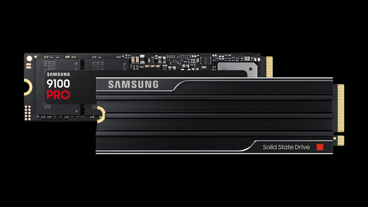 三星的 9100 Pro SSD 拥有 14,8 GB/s 的读取速度，使其成为世界上最快的消费类驱动器