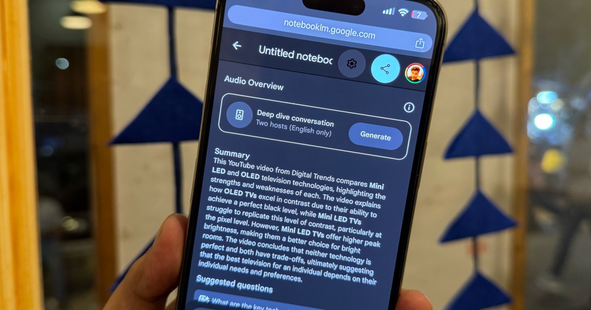 如果您使用的是 Google 的 One AI Premium 计划，您现在可以免费获得 NotebookLM Plus