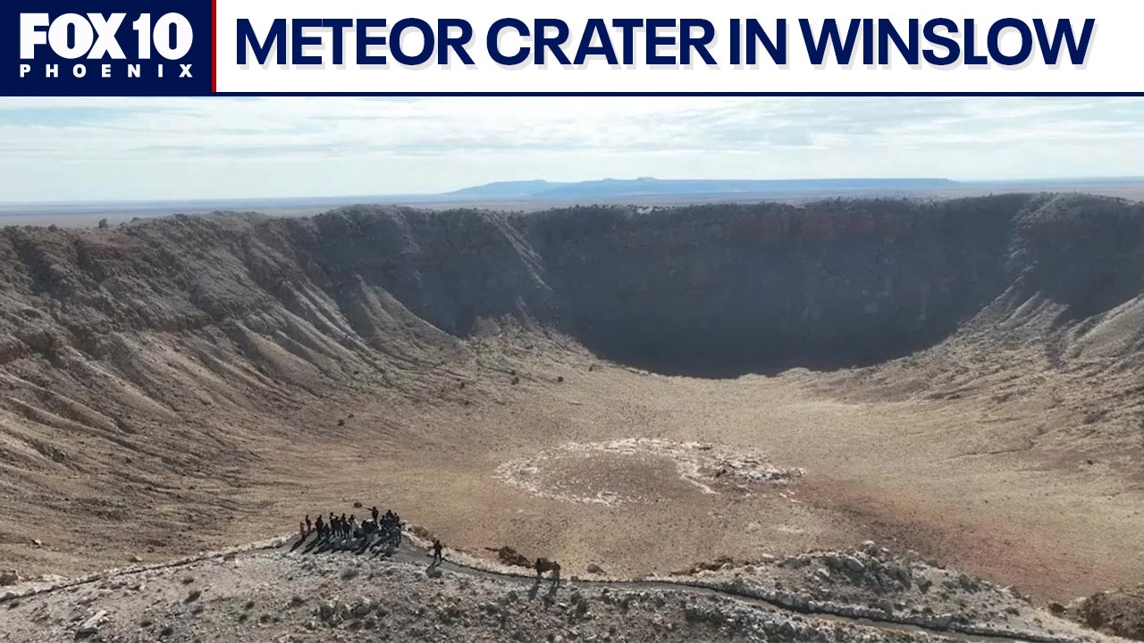Meteor Crator 在 Winslow |无人机专区