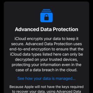 Apple 应政府要求在英国禁用高级数据保护