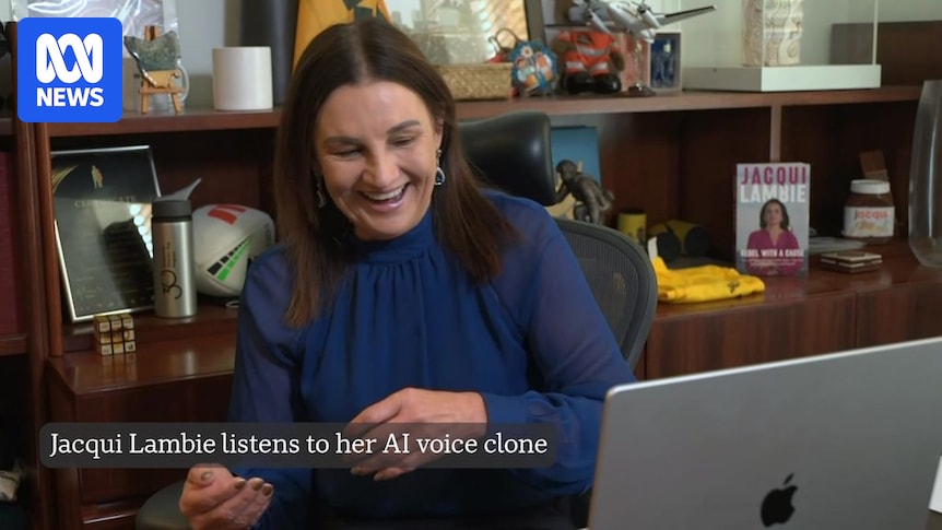 Jacqui Lambie 聆听她的 AI 语音克隆