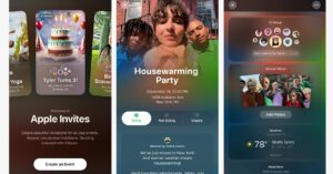 Apple 的 Invites 应用程序需要 iCloud+ 订阅才能举办活动