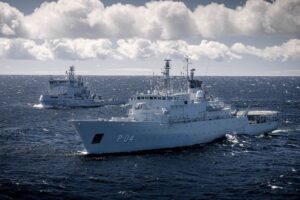 瑞典与北约合作部署巡逻舰 HSwMS Carlskrona 以保护波罗的海的水下基础设施