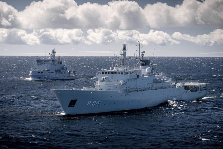 瑞典与北约合作部署巡逻舰 HSwMS Carlskrona 以保护波罗的海的水下基础设施