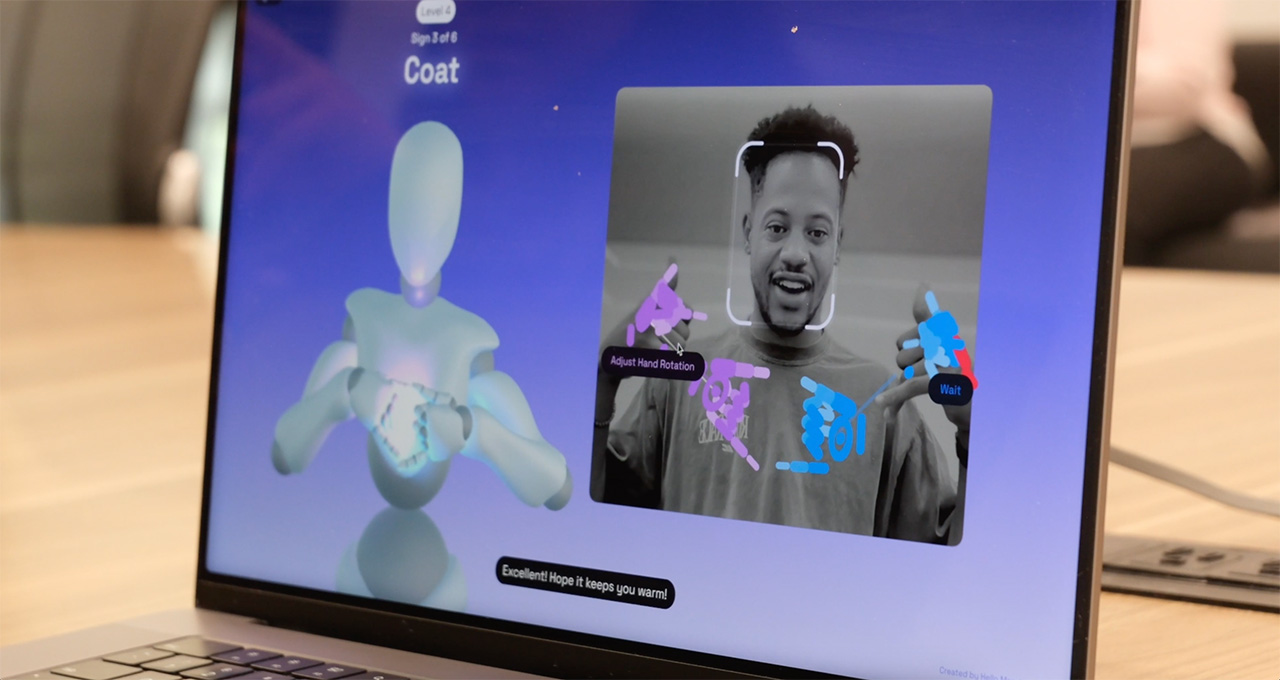 It’s a Sign： AI Platform for Teaching American Sign Language 旨在弥合沟通鸿沟