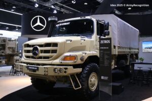 梅赛德斯-奔驰 Zetros 4x4：IDEX 应对现代军事挑战的适应性解决方案