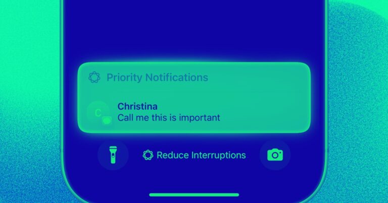AI 驱动的优先通知登陆 iOS 18.4 更新的 iPhone