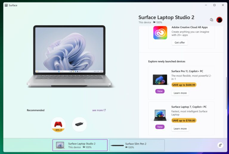 无法阻止的广告现在散落在 Microsoft 的 Windows Surface 应用程序中