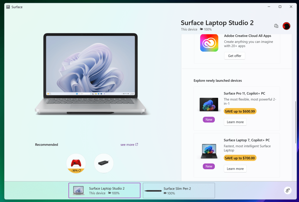 无法阻止的广告现在散落在 Microsoft 的 Windows Surface 应用程序中