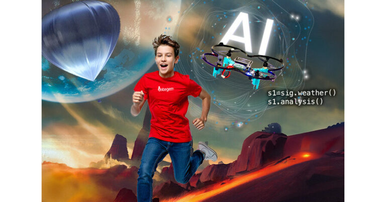 Integem 推出 K-12 AI 太空无人机计划——建造、飞行、探索