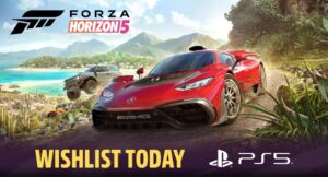 Forza Horizo n 5 将于 4 月 29 日登陆 PS5