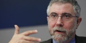 保罗·克鲁格曼 （Paul Krugman） 认为人工智能热潮可能会以“巨大的科技兄弟救助”结束