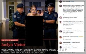 歌手 Jaclyn Victor 对虚假的 AI 视频感到不安，并向警方报案