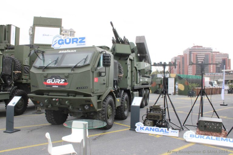 为什么土耳其的新型 Gürz 150 防空系统可以在现代防空方面超越俄罗斯的 Pantsir-S1
