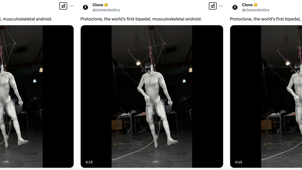 互联网害怕 Protoclone，那个会流血的人形机器人