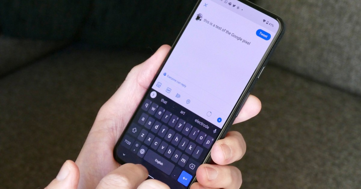 谷歌为 Pixel 带来 Gboard 语音输入工具栏测试版