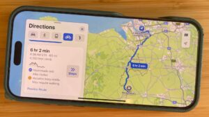 Apple Maps 悄悄地为英国和爱尔兰的骑行者增添了巨大的动力