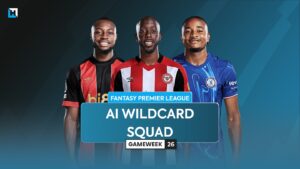 根据 AI 的 Gameweek 26 最佳 FPL 外卡球队