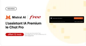 Free 将 Mistral AI 的 Chat Pro 集成到其移动产品中