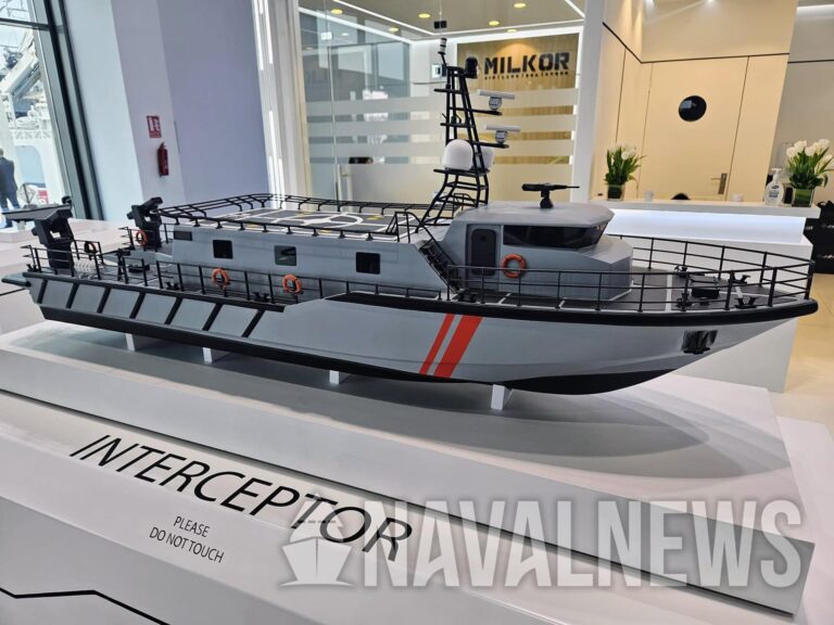 NAVDEX 2025：MILKOR 首次展示新型拦截船