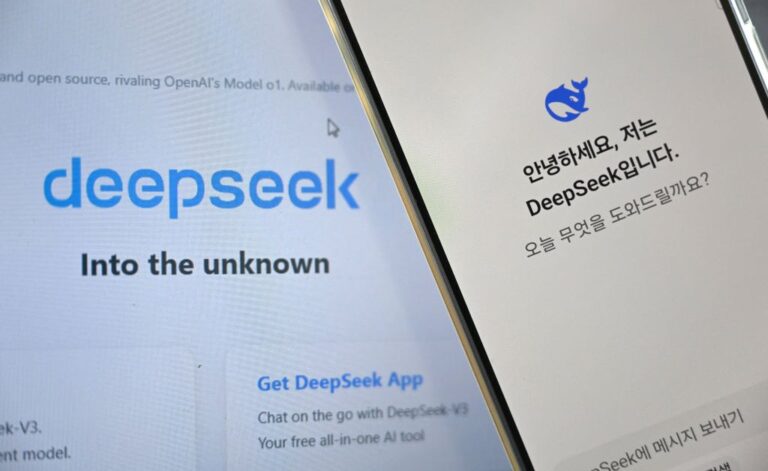 由于隐私问题，DeepSeek 无法在韩国下载
