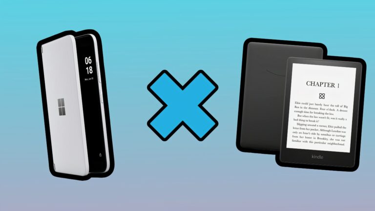 亚马逊需要制作双屏 Kindle – 原因如下