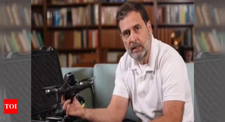 “相当令人不安”：印度无人机机构批评Rahul使用“中国无人机”来攻击政府