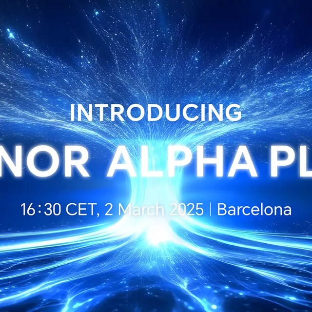 荣耀宣布 HONOR ALPHA PLAN，将于 MWC 2025 上亮相