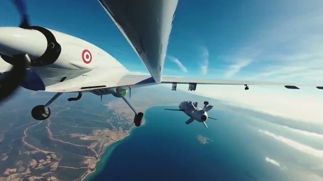 土耳其使用 AI 制导的 KEMANKEŞ 1 导弹成功测试无人机