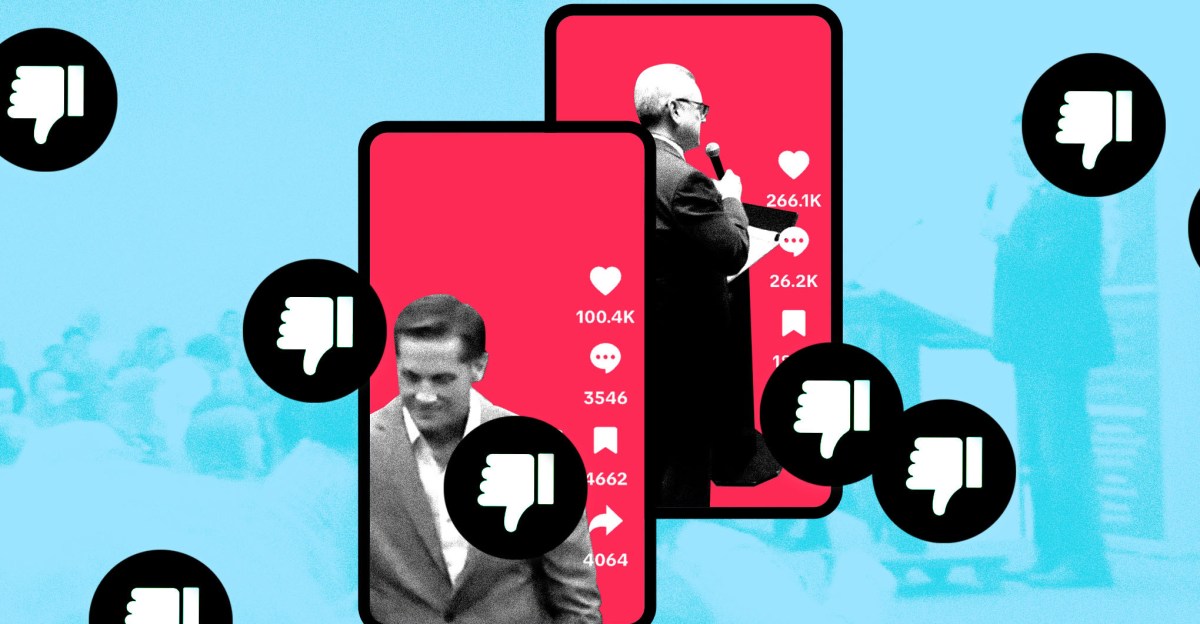 有争议的共和党市政厅正在病毒式传播