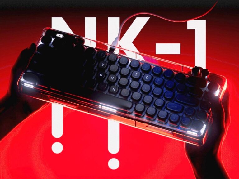 Nothing NK-1 是一款令人惊叹的透明机械键盘概念，我们希望它是真实的