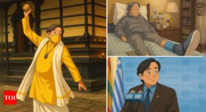 Shashi Tharoor 加入病毒式的 Ghibli 趋势：“把我正式地鬼魂带走吧！