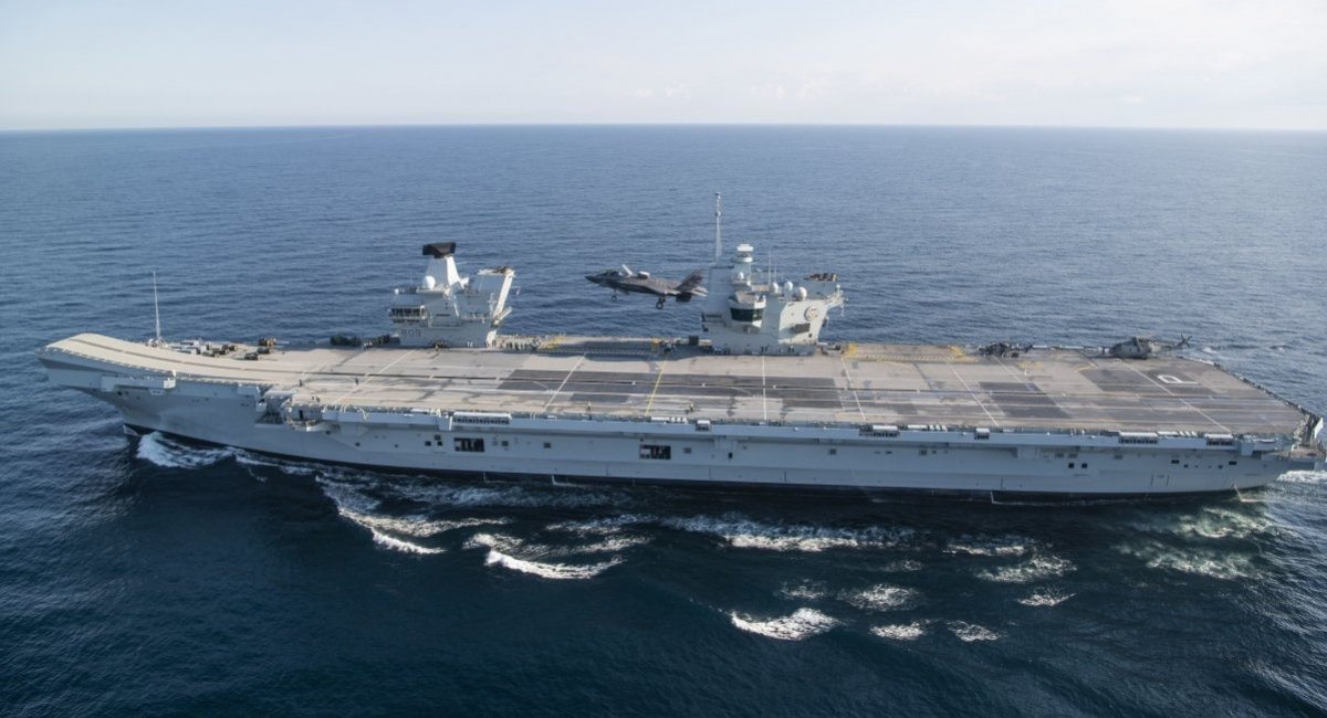 英国对可能的胡塞导弹持谨慎态度，无人机袭击其大型航空母舰